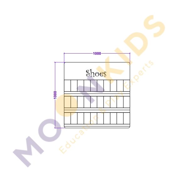 Wall Matt Shoe Rack