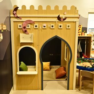 Fort Shaped Facade role-play castle fort front by Moon Kids